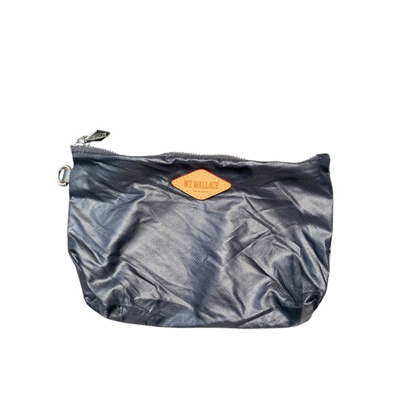 MZ Wallace Black and Red Accent Pouch - Picture 1 of 5